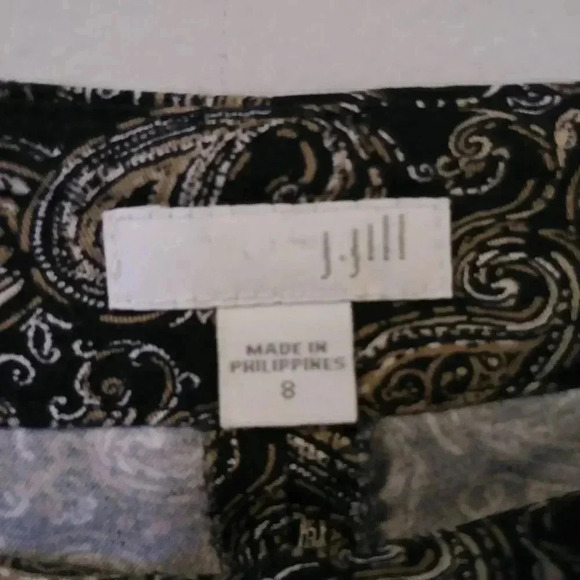J Jill Paisley Pants - Picture 4 of 7